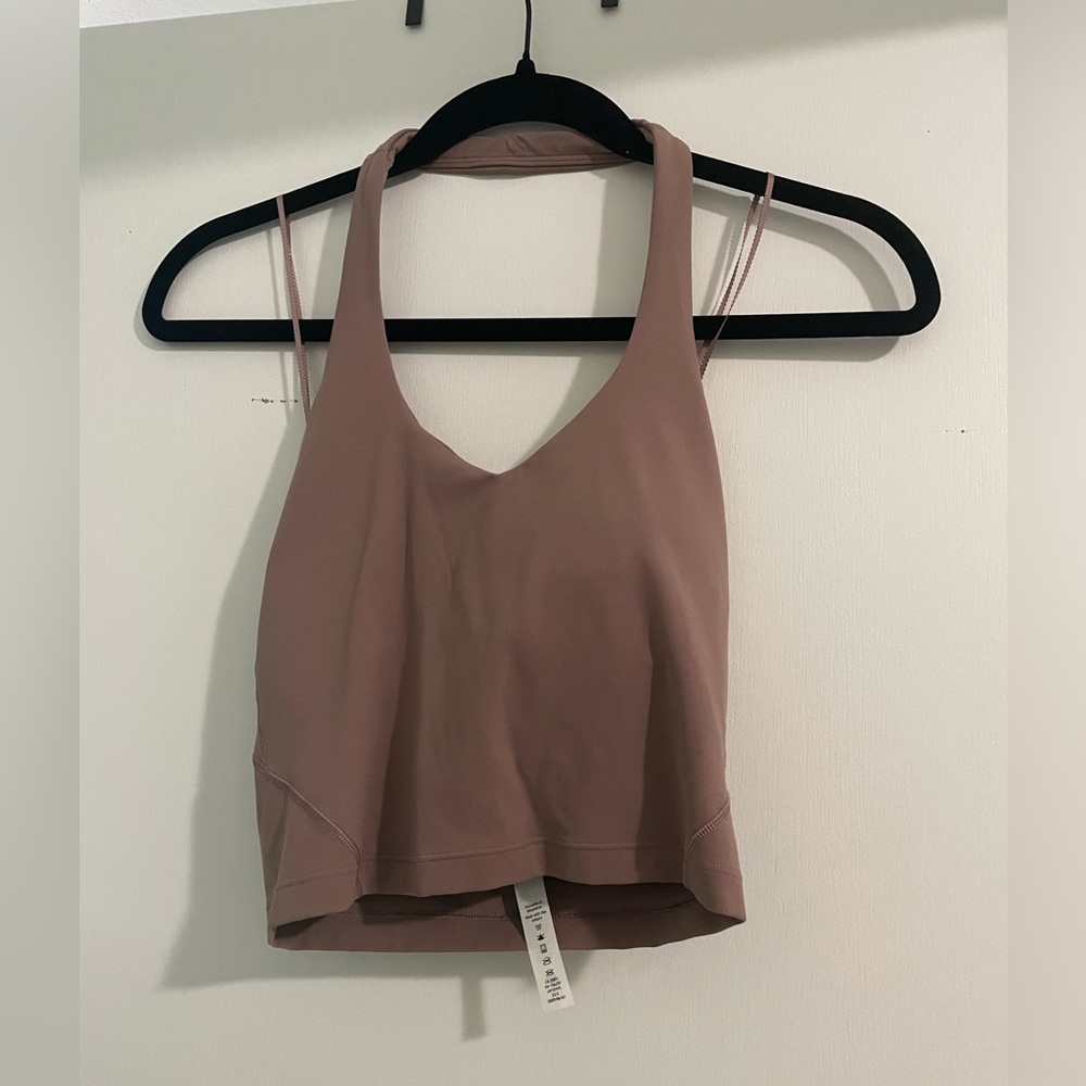 Lululemon align halter tank twilight rose